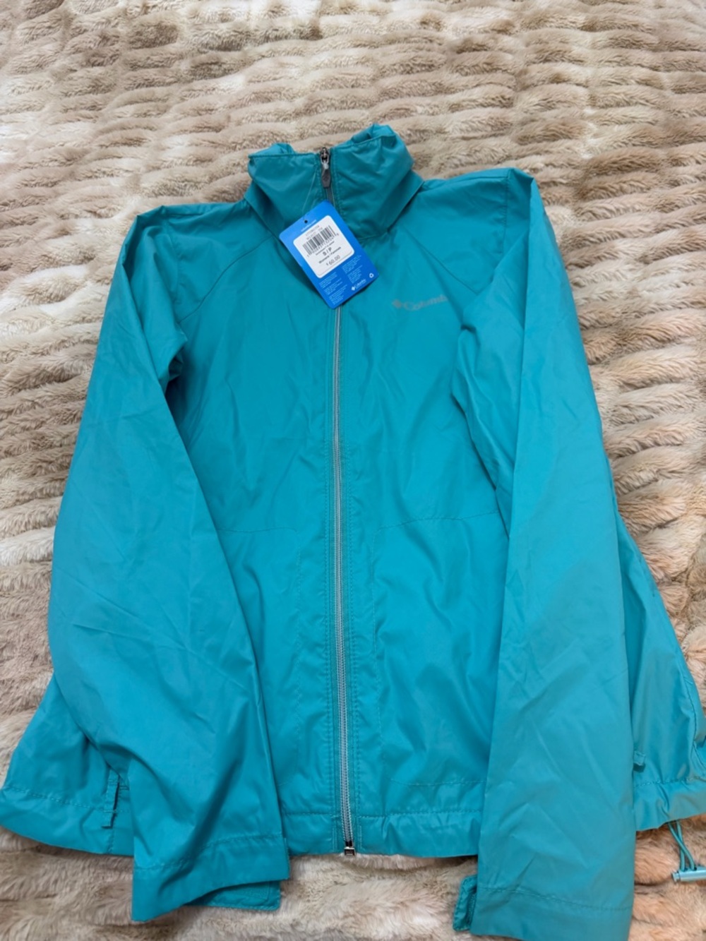 Columbia Women's Teal Full-Zip Ski Jacket